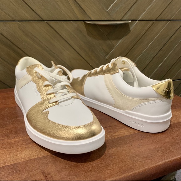 Cole Haan Shoes - Cole Haan Womens Grand Cosscourt Faux Leather Athletic Training Shoes Size 10.5